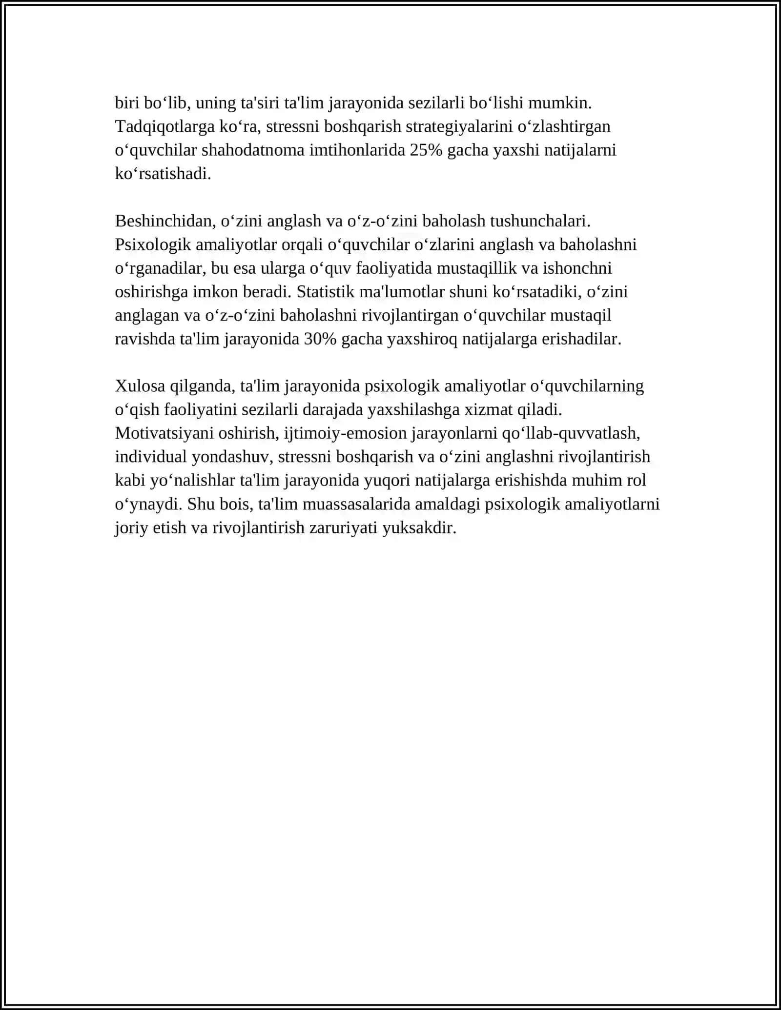 PEDAGOG PSIXOLOGIYASI 4