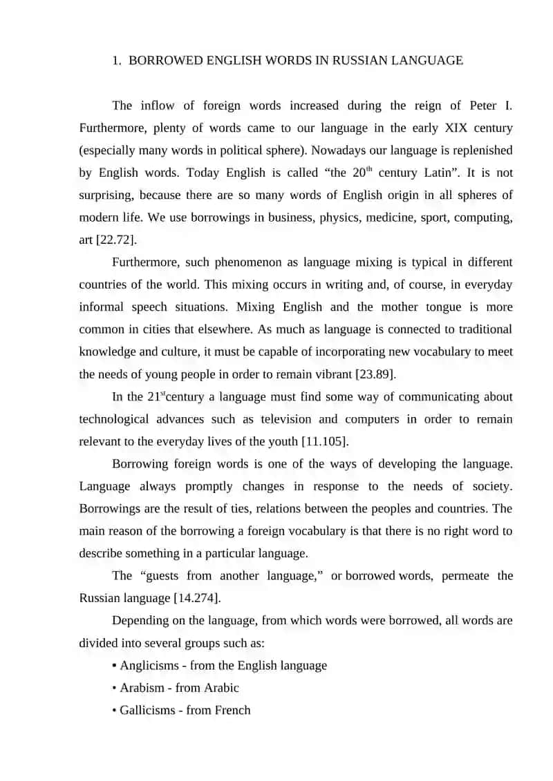 Russian Borrowings and Their Influence on the English Language 4