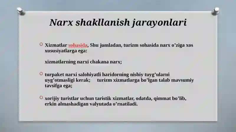 TURISTIK MAHSULOTLARGA NARX BELGILASHNING XUSUSIYATLARIi 4