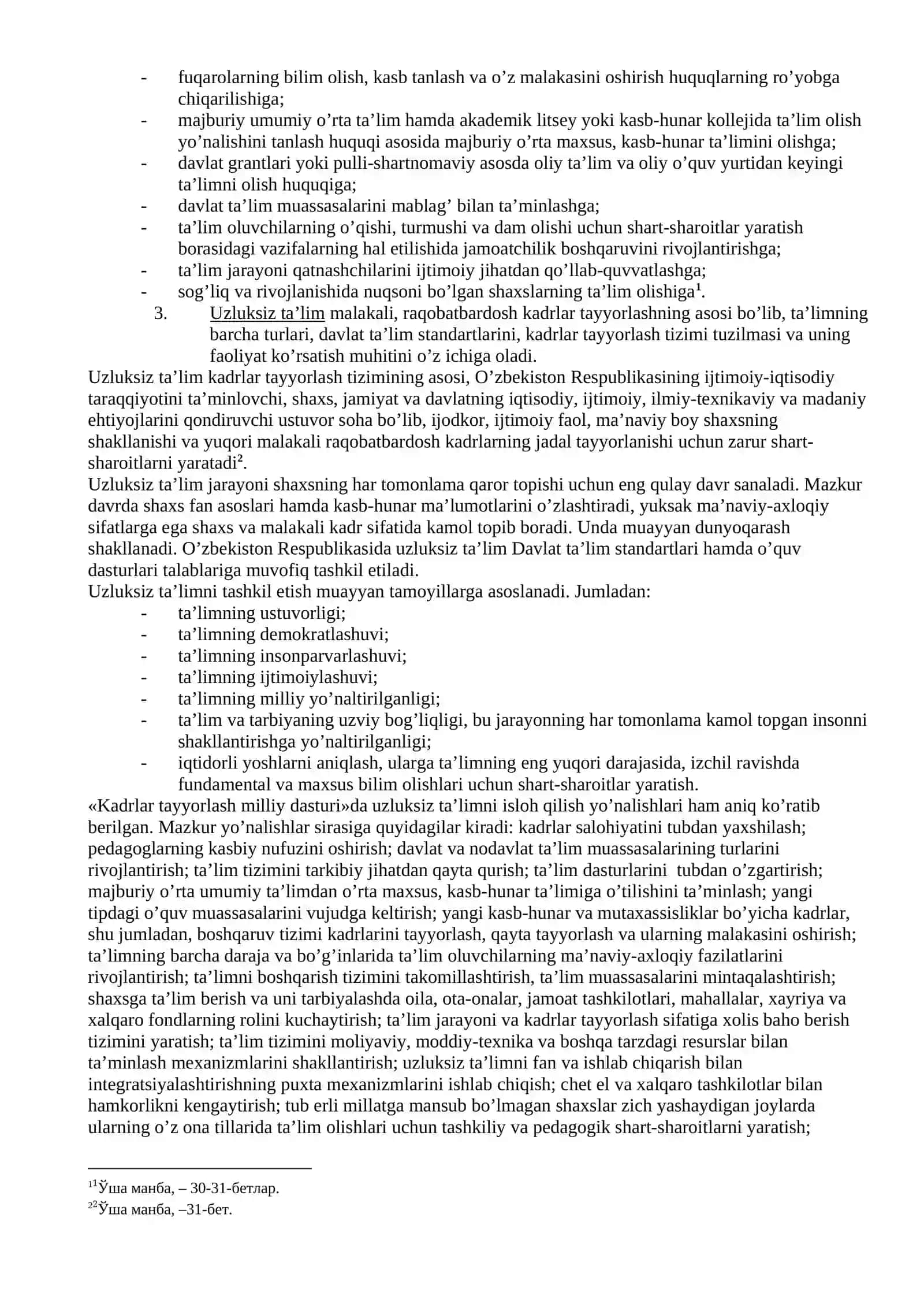 O’zbekiston Respublikasi ta’lim tizimi 4