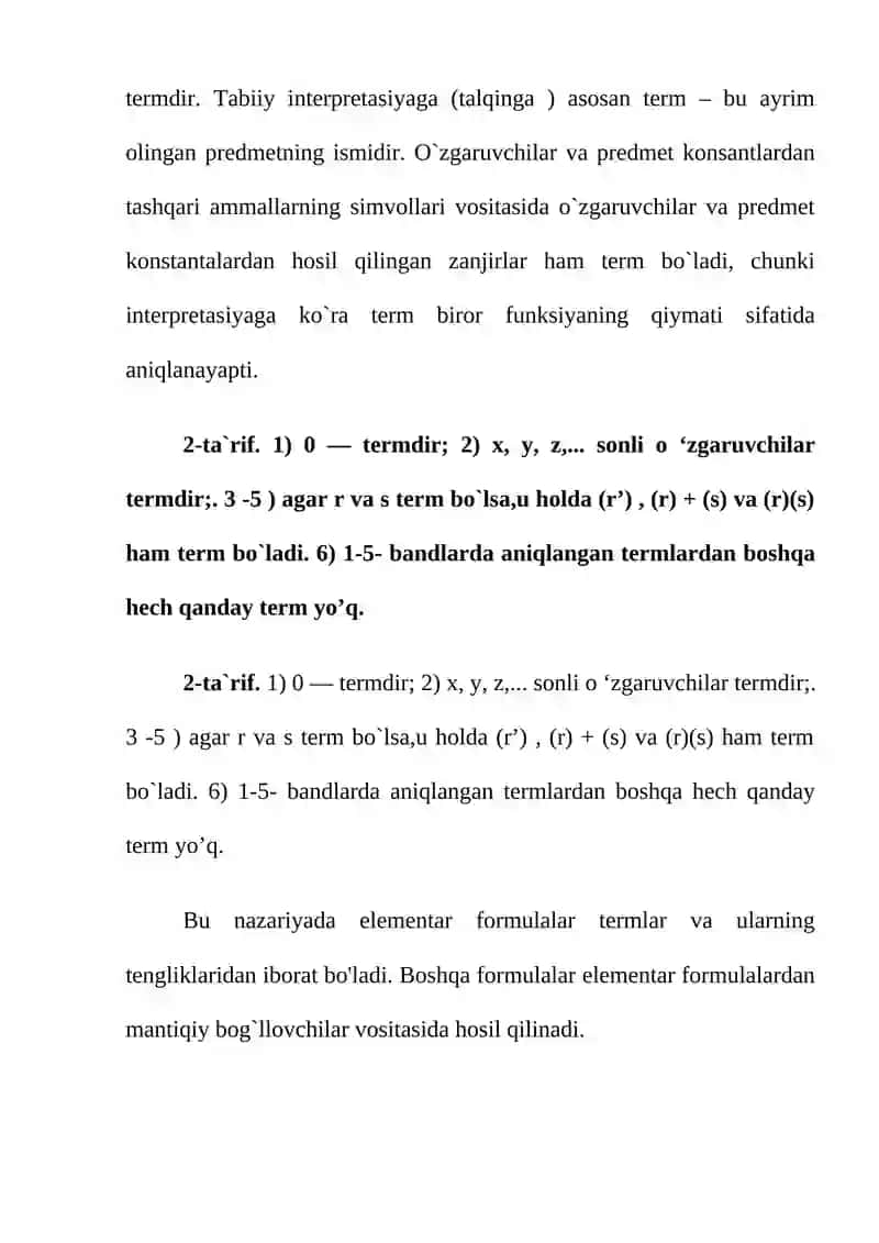 To`liqsizlik haqidagi Gyodel teoremasi 4