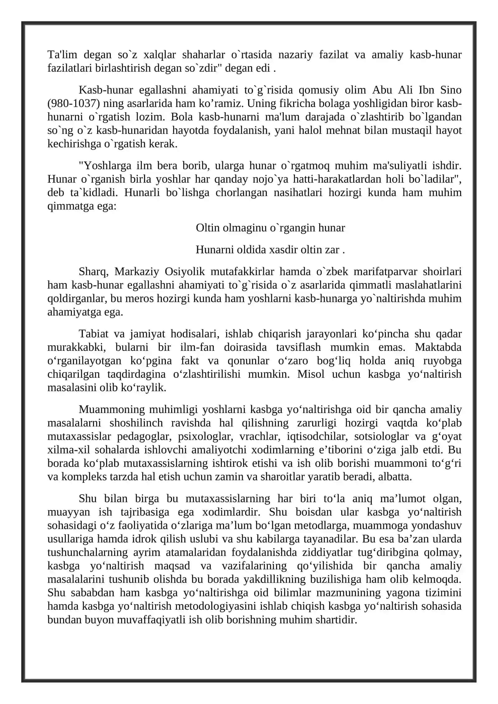 Yoshlarni kasb-hunarga yo’naltirish tizimi 4