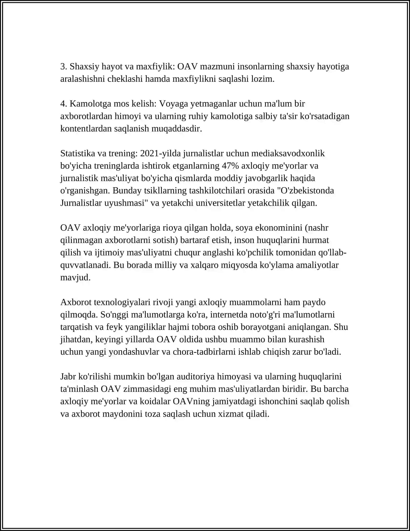 MEDIA MUHITDA AXLOQIY TAMOYILLAR 4