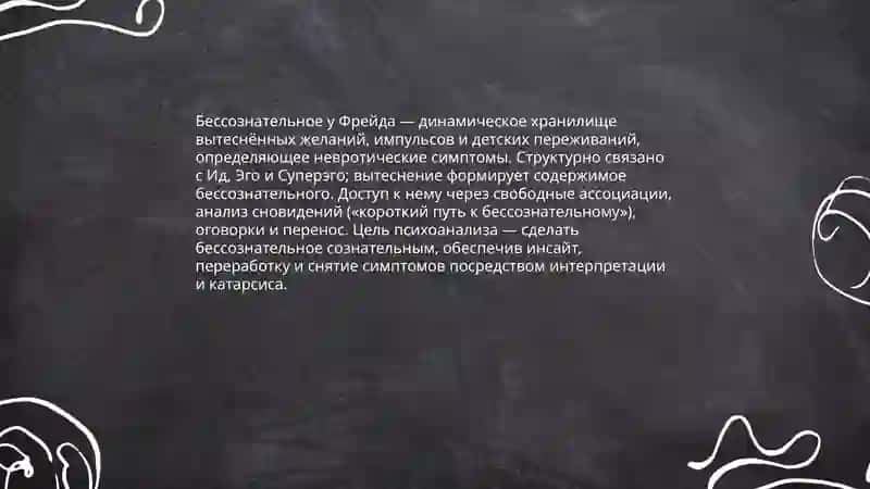 Психотерапия Зигмунд Фрейда 4