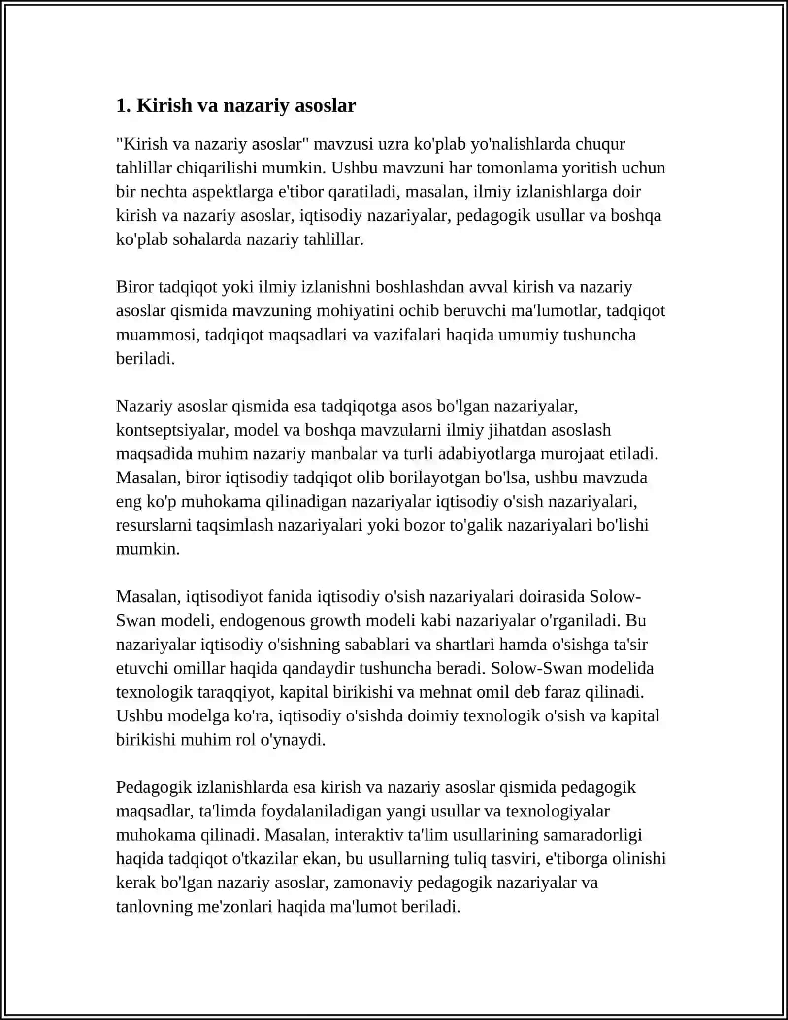 ENG SODDA PERSEPTRONLAR YORDAMIDA BASHORATLASH ALGORITIMINI ISHLAB CHIQISH 4