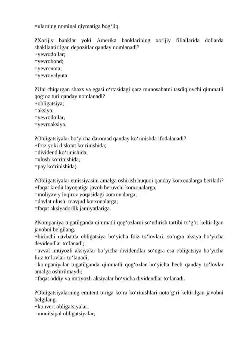 Moliya bozori 4