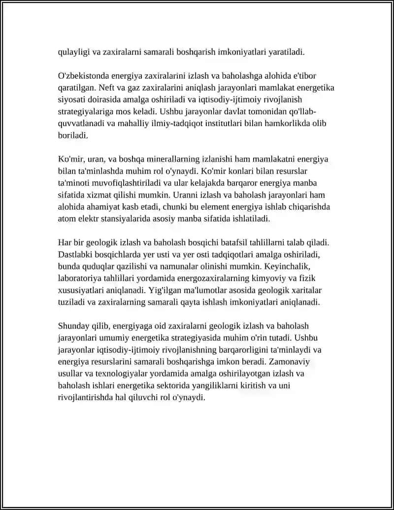 ENERGETIKA ZAXIRALARIDAN FOYDALANISH JARAYONLARI 4