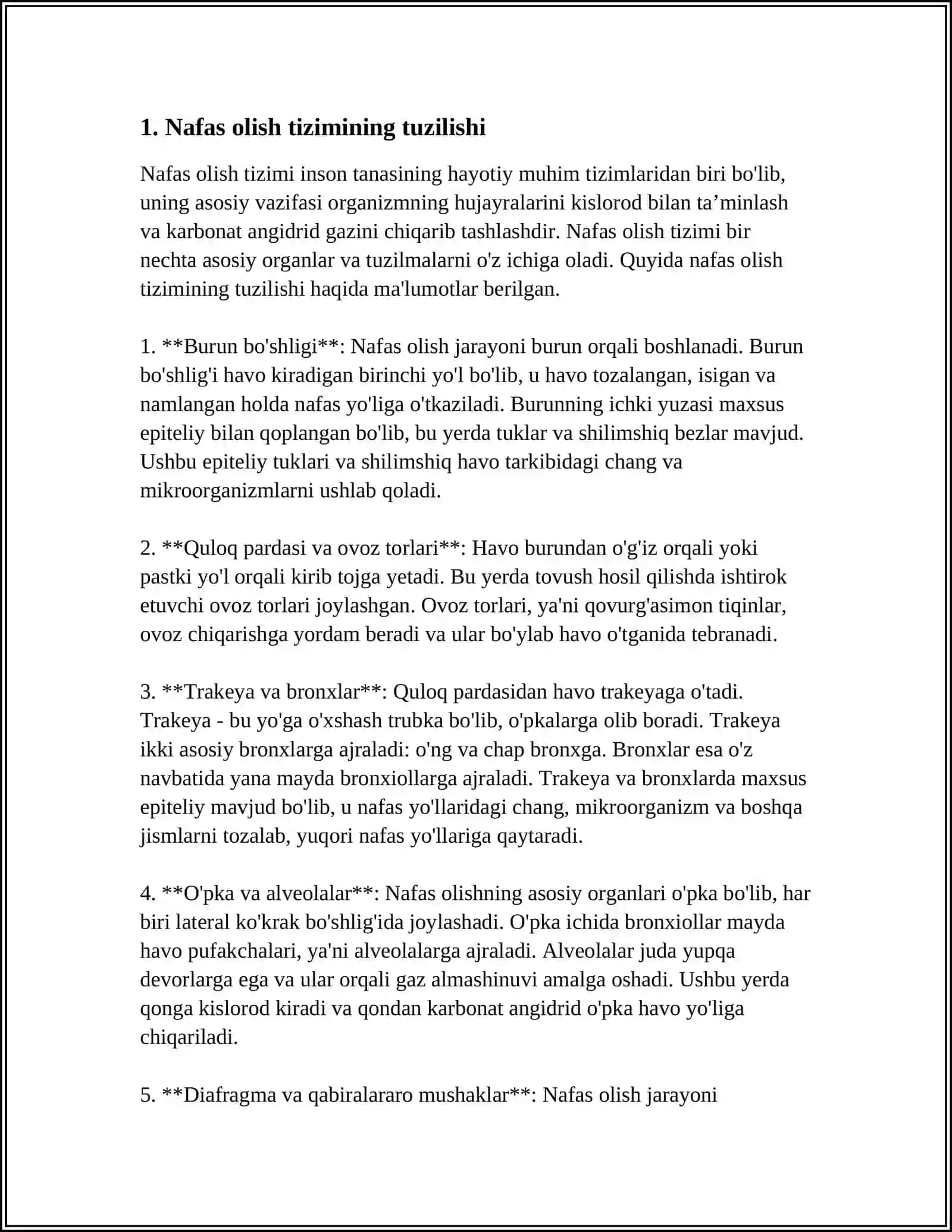 NAFAS SISTEMASI 4
