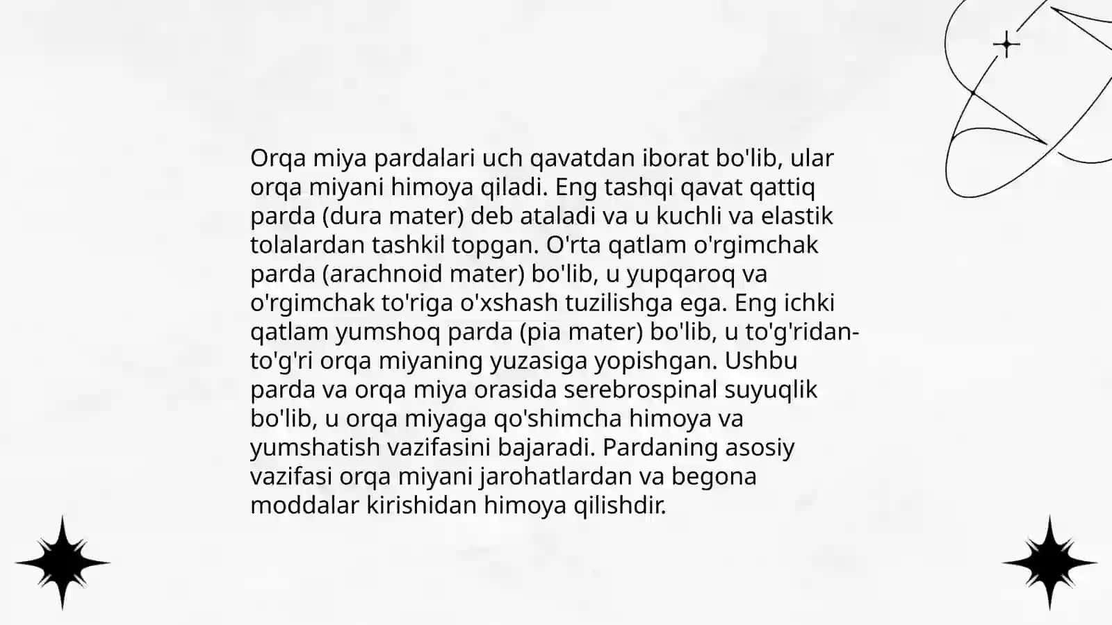 Orqa miya tuzulishi 4