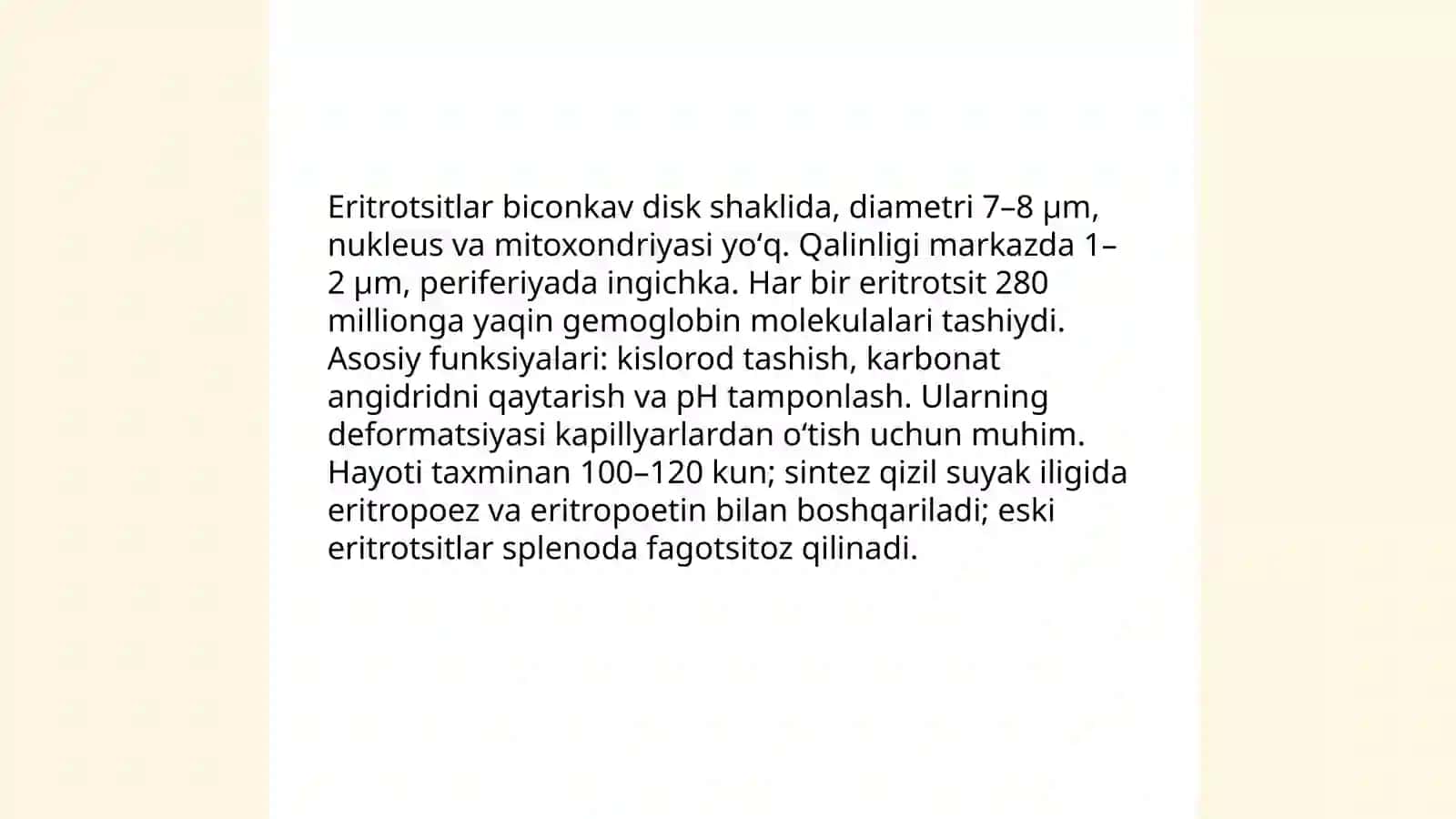 Qonning shaklli elementlari 4