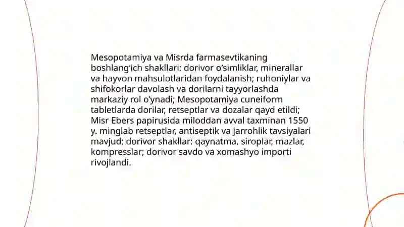 Farmasevtikaning tarixi va rivojlanishi 4