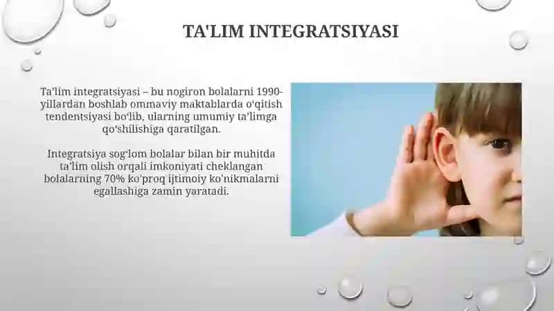 Eshitish qobiliyati cheklangan bolalar uchun ta'lim 4