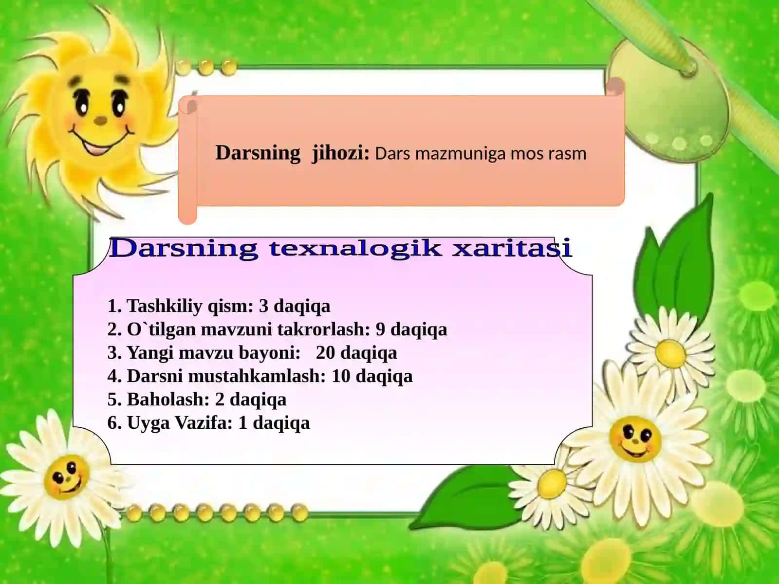 Davlat DARSNING OLTIN QOIDALARI 4