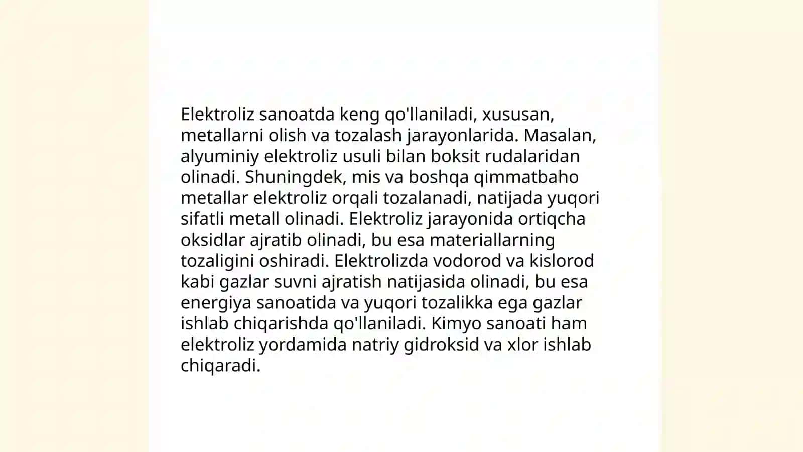 Elektroliz jarayonlari va metallar korroziyasi 4