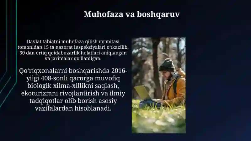 Milliy bog' (National Park) - Haydarov Sodiq 4