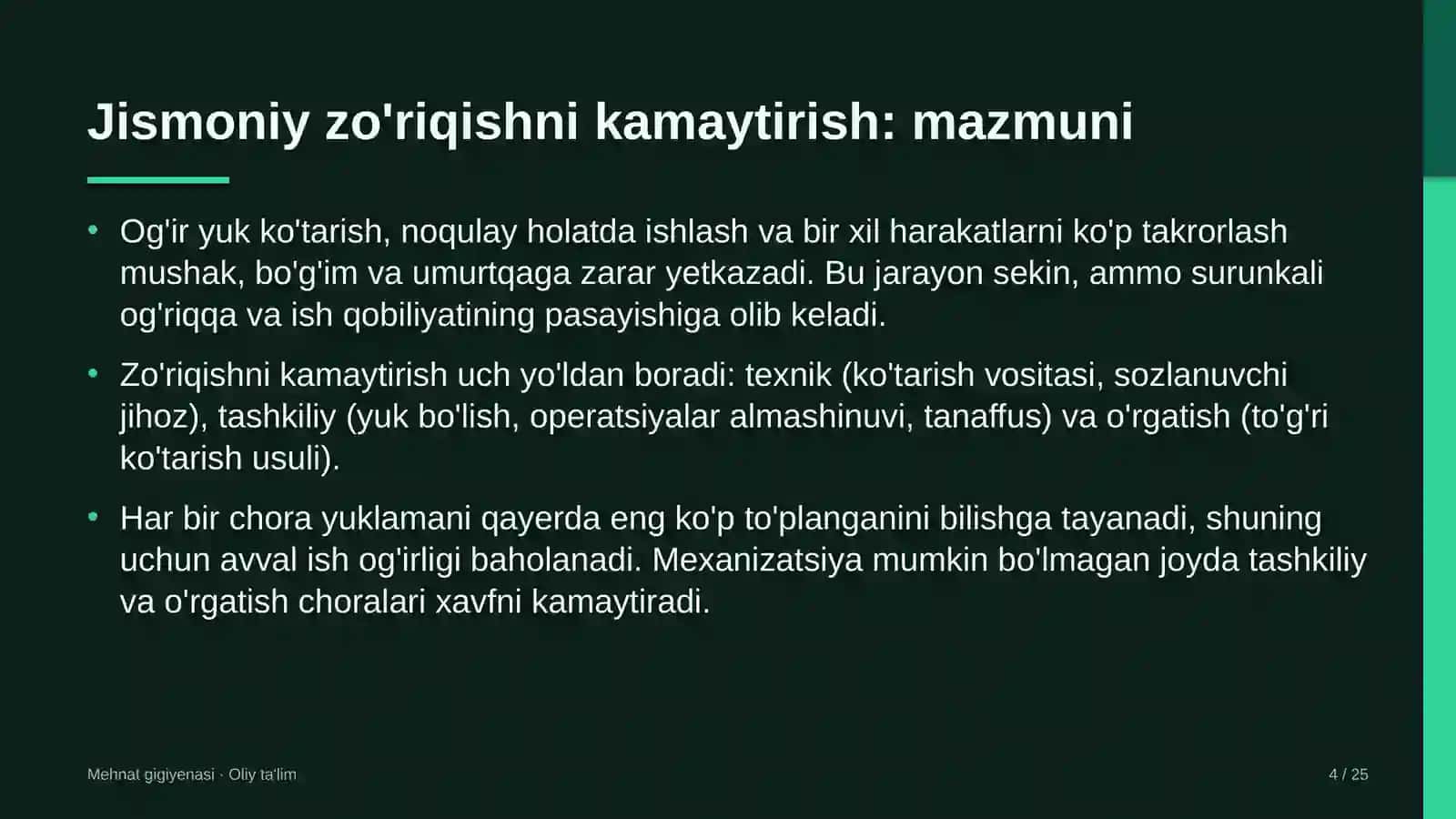 bolalar o'smirlar sport maktablarida jismoniy zo'riqishni kamaytirish 4256 4