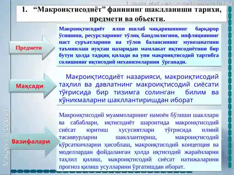 Макроиқтисодиёт 4