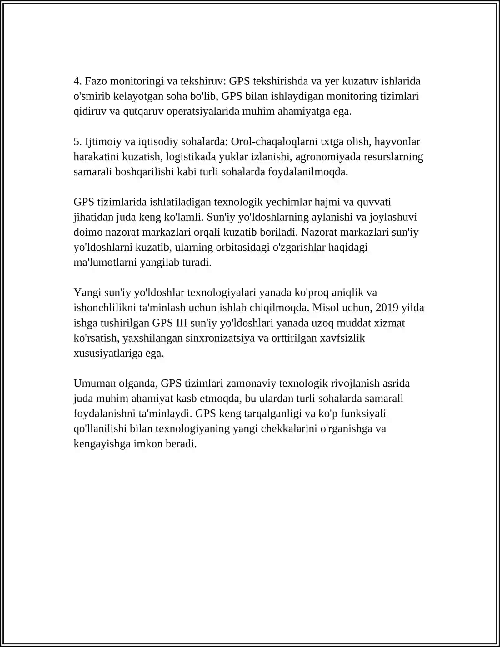 TELEMATIKADA QÔLLANILADIGAN TEXNIKA VA JIHOZLAR 4
