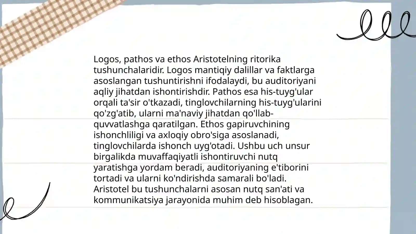 Arastuning ritorika haqidagi ta'limoti 4