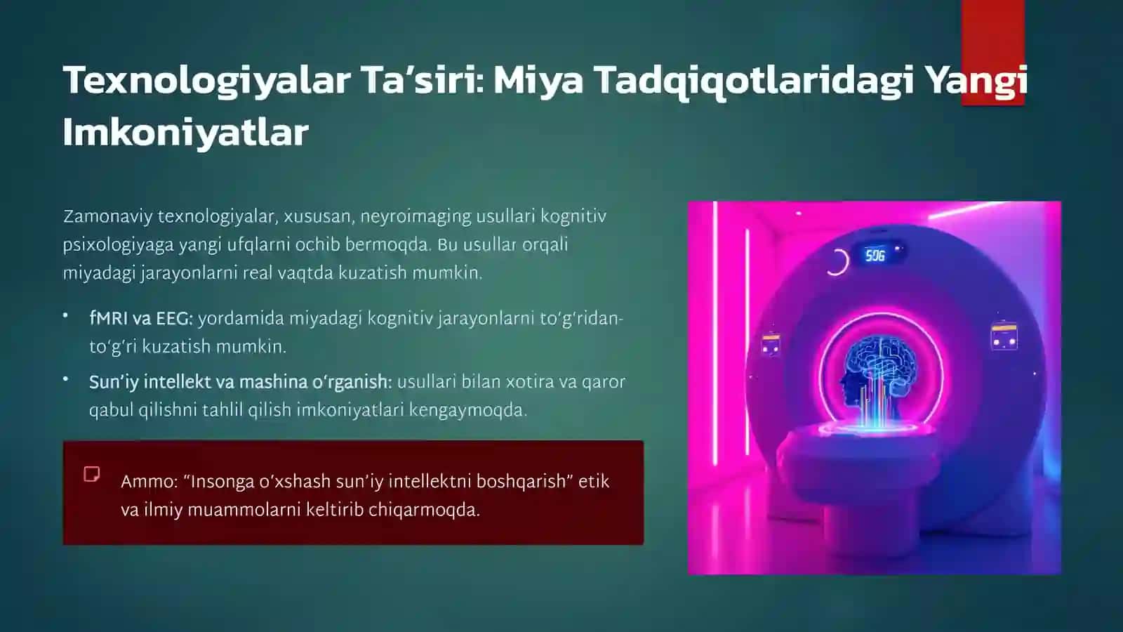 Kognitiv Psixologiyaning Zamonaviy Muammolari 4