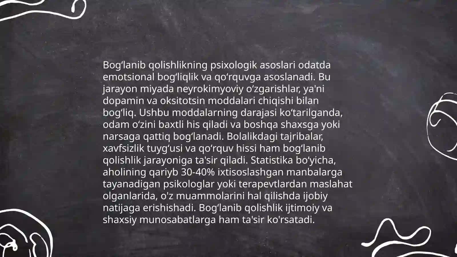 Affektiv rivojlanish bogʻlanib qolishlik 4