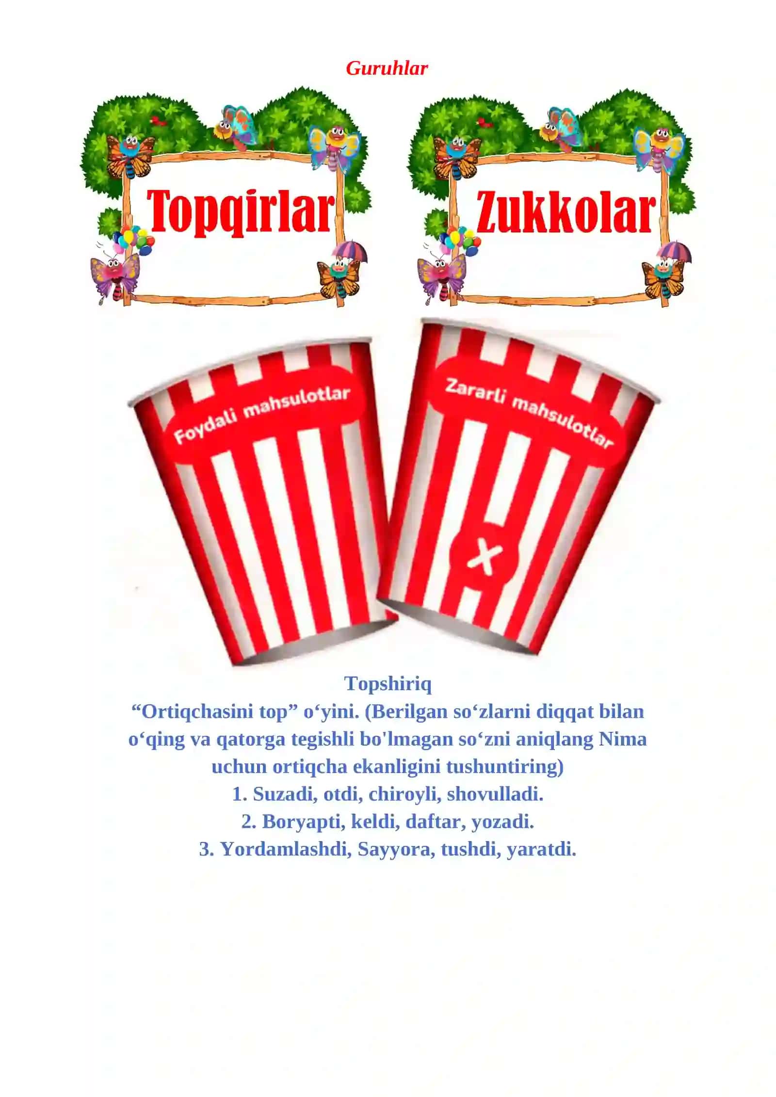 Kelishiklar mavzusidagi  4-sinf Ona tili  fanidan dars ishlanmasi 4