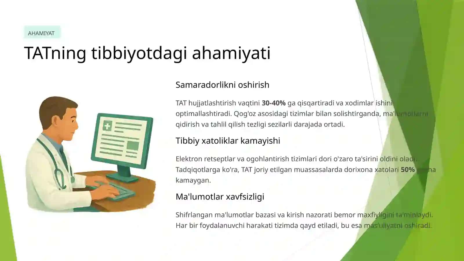Tibbiy axborot tizimlari va telemeditsina 4