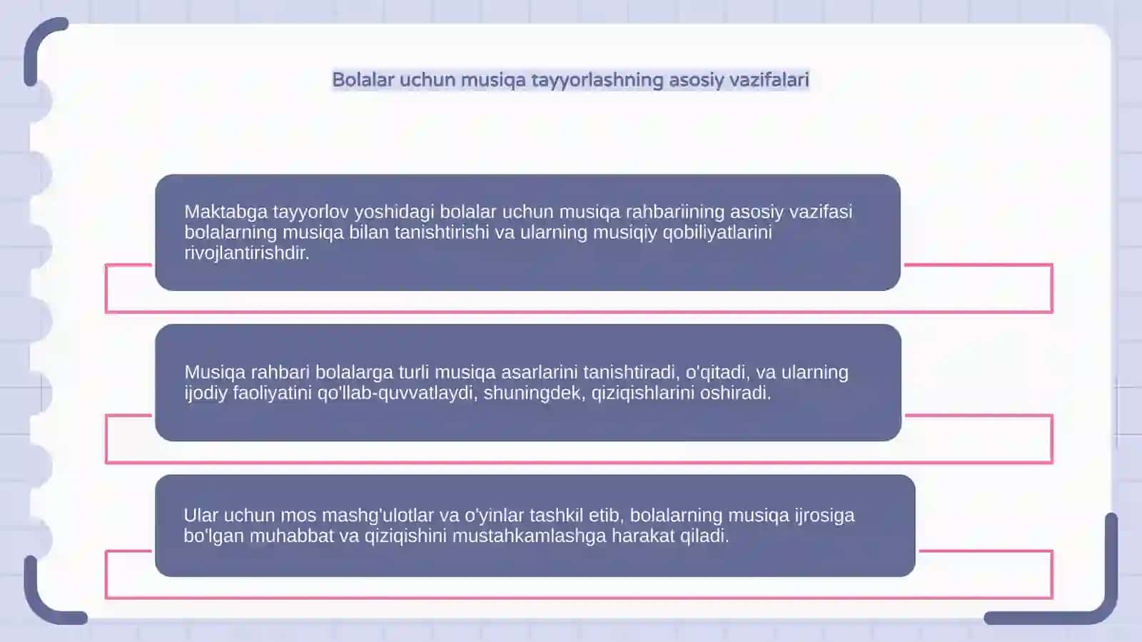 Bolalar uchun musiqa tayyorlov 4