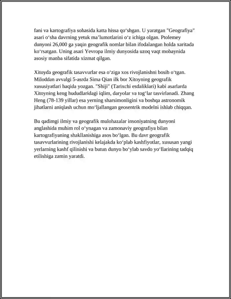 GEOGRAFIYANING RIVOJLANISH BOSQICHLARI 4