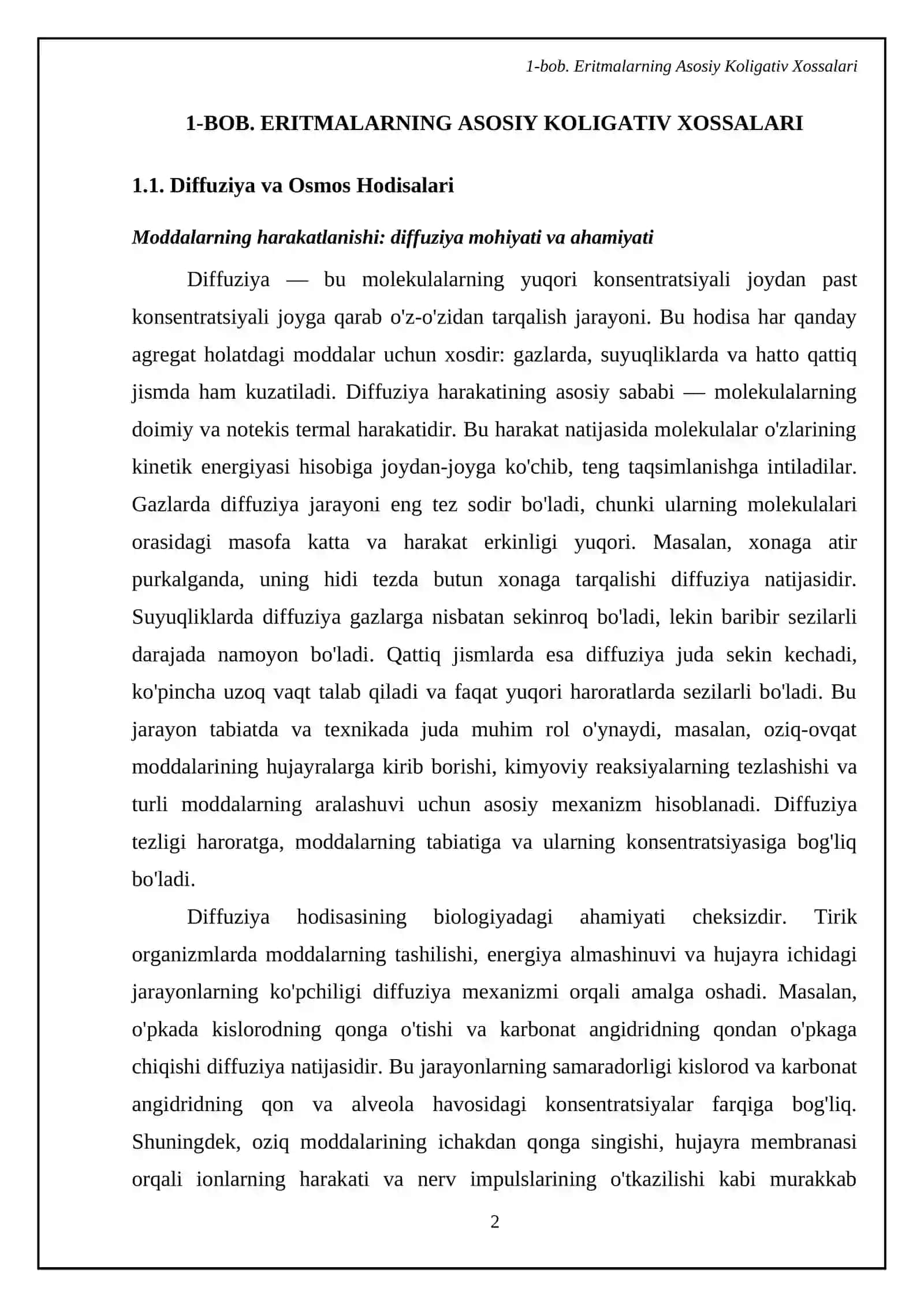 Eritmalarning koligativ xossalari 4