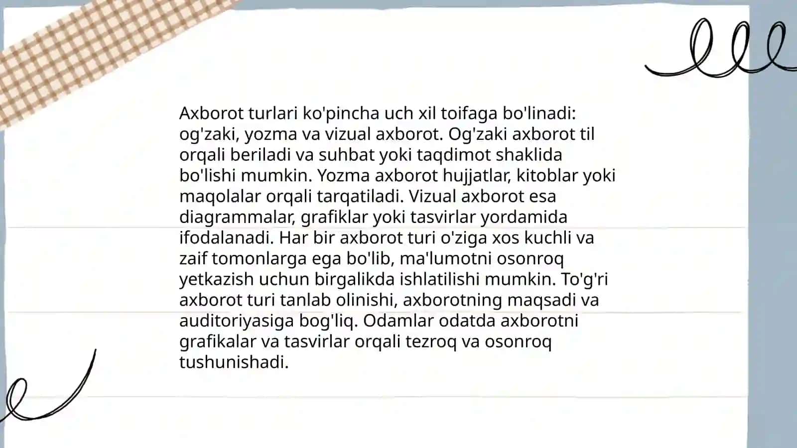 Axborot nima va uning manbalari 4