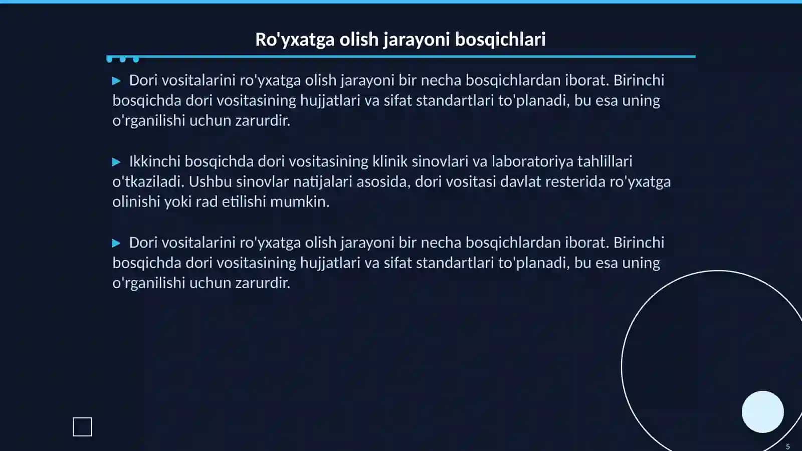 Dori vositalari ning davlat resteri 4