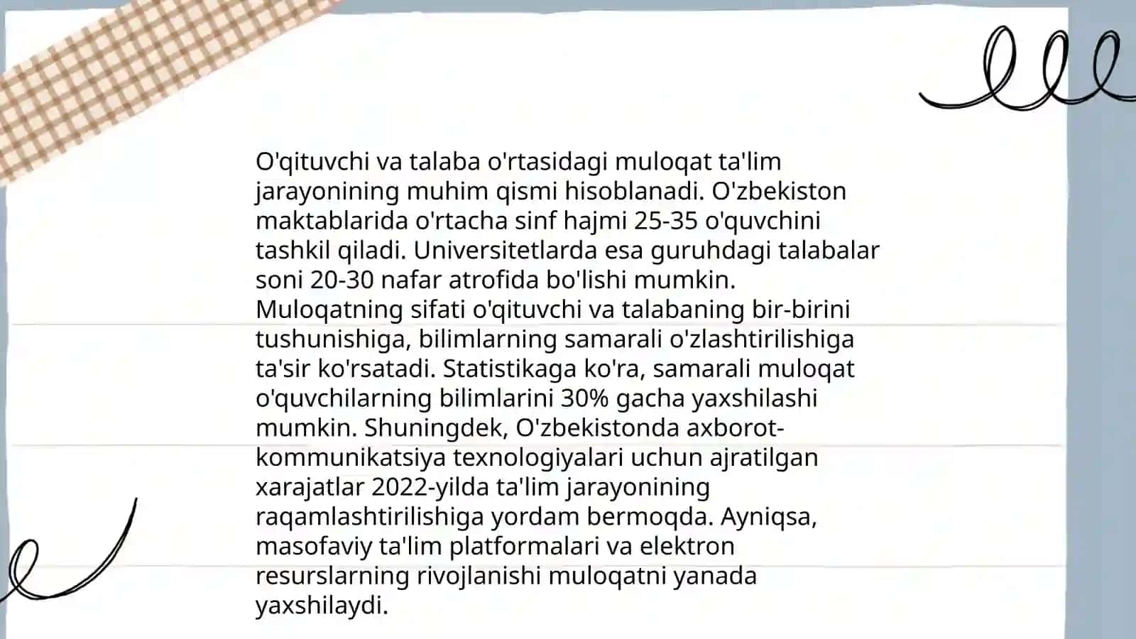 Muloqatning ahamiyati pedagogik faoliyatda 4