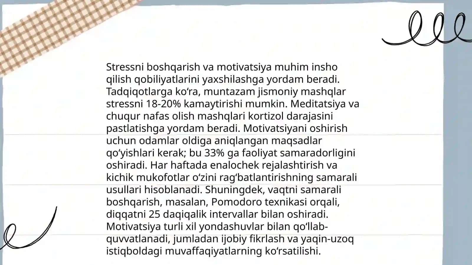 Oʻzini anglash va professional oʻsish psixologiyasi 4