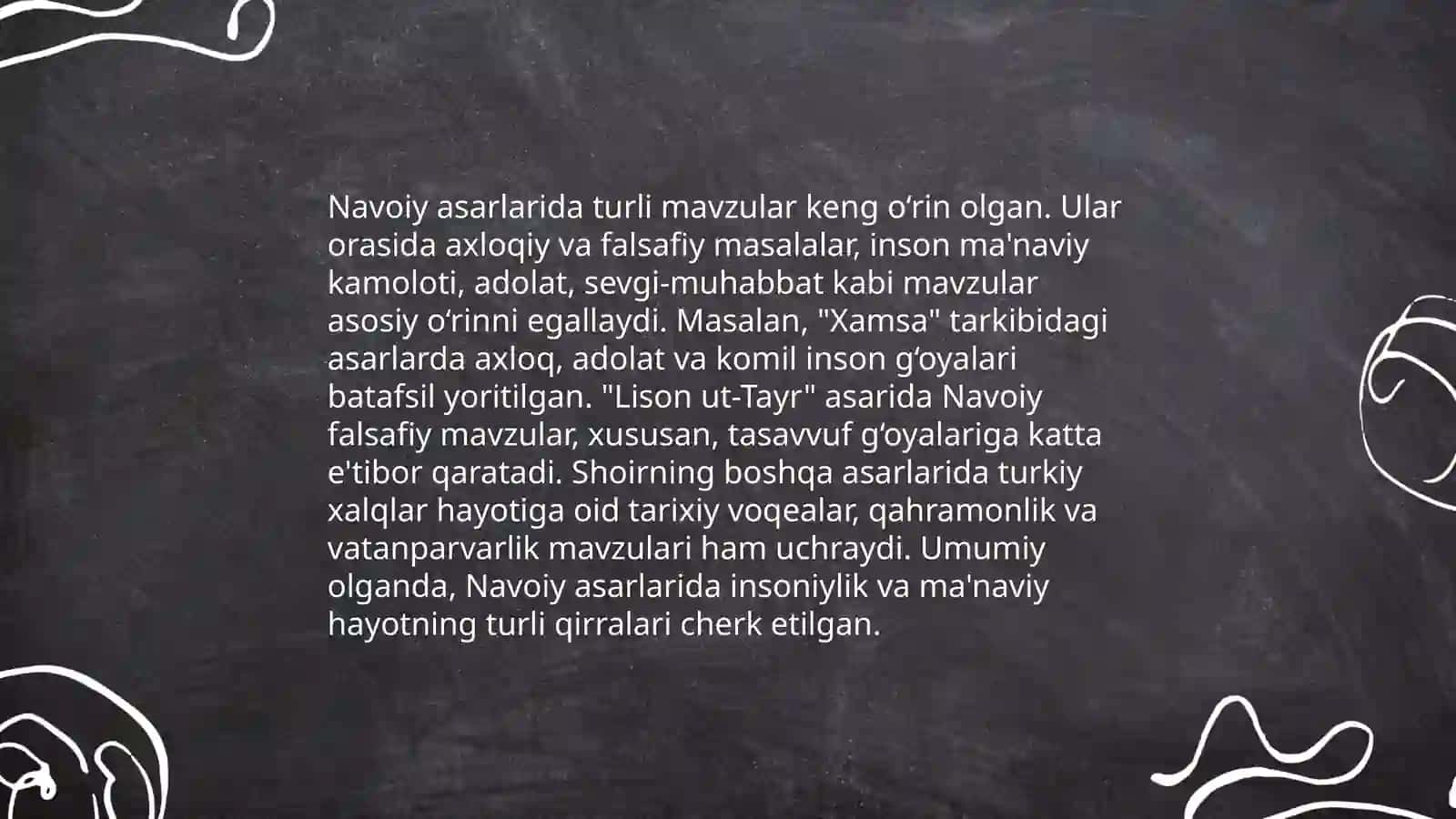 Alisher Navoiy hayoti va faoliyati 4