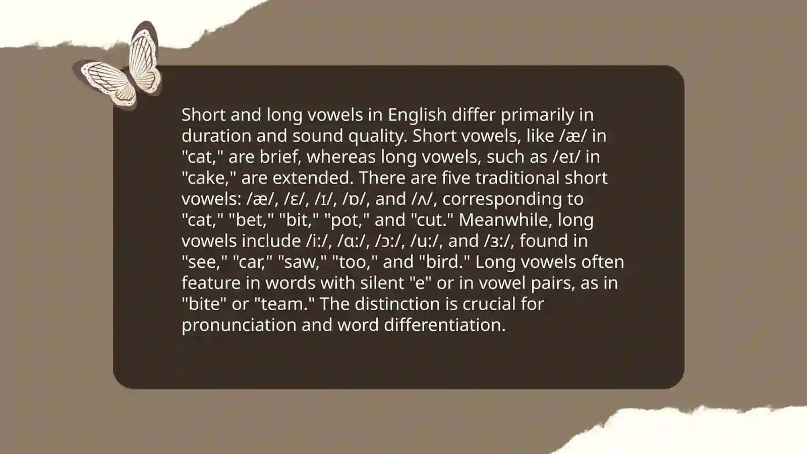 The system of English wowel phonemes 4