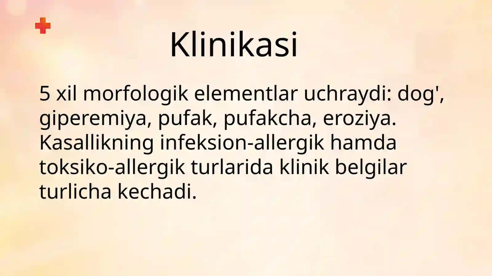 Koʻp shaklli ekssudativ eritema 4