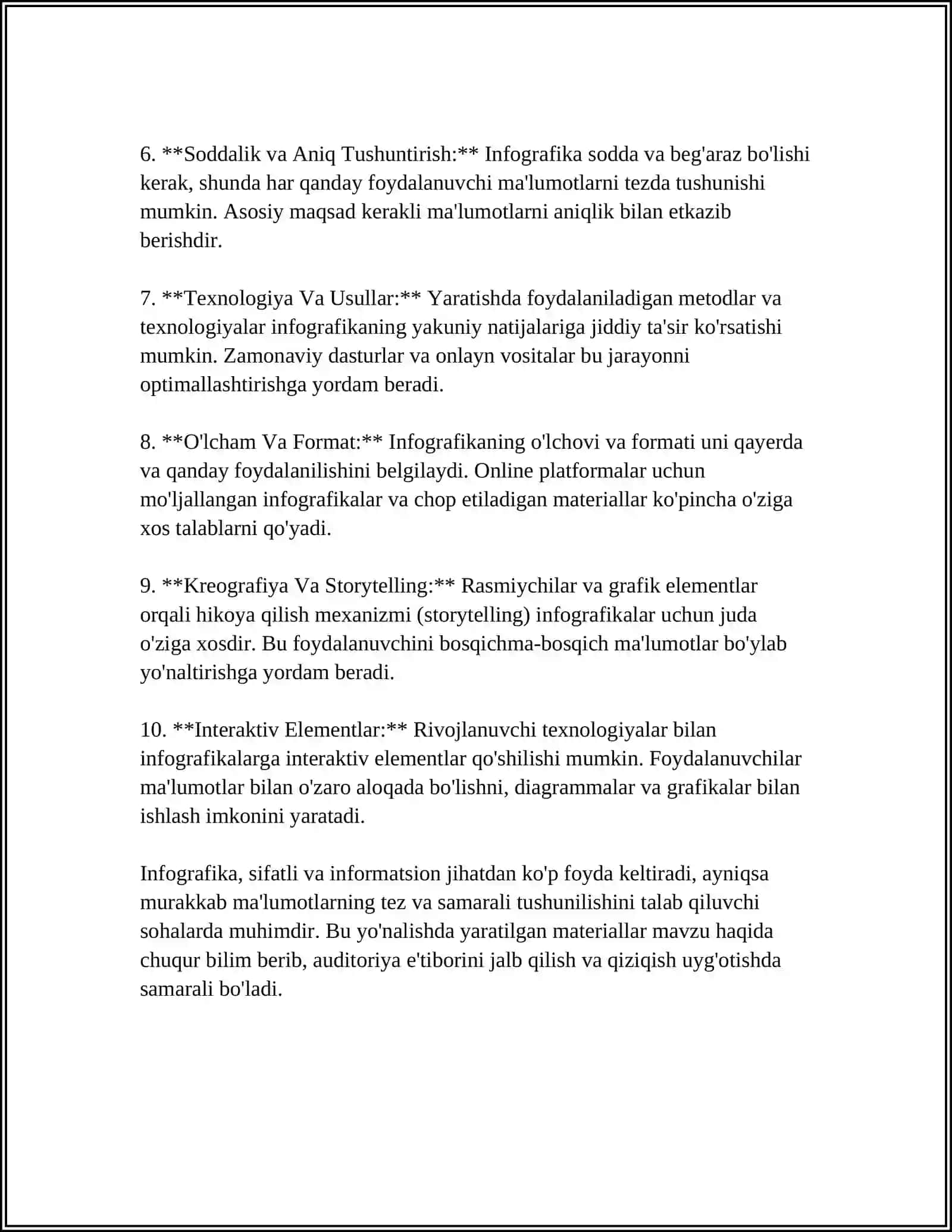 INFOGRAFIKANING TARKIBIY QISMLARI 4