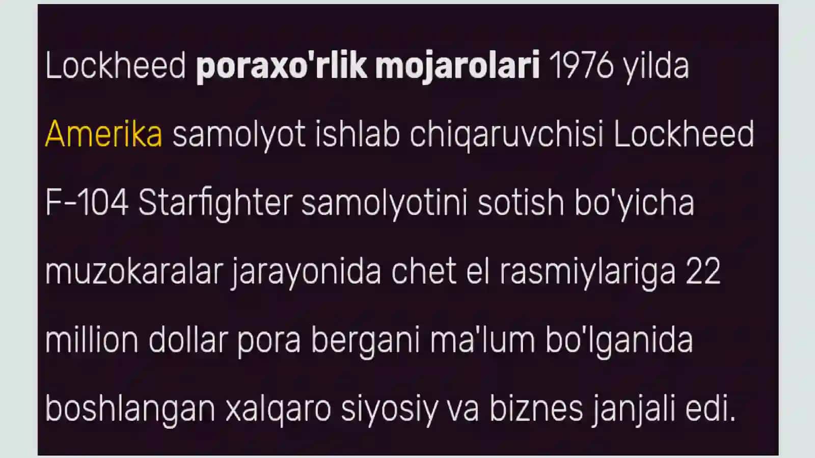 Lockheed pora mojarosi 4