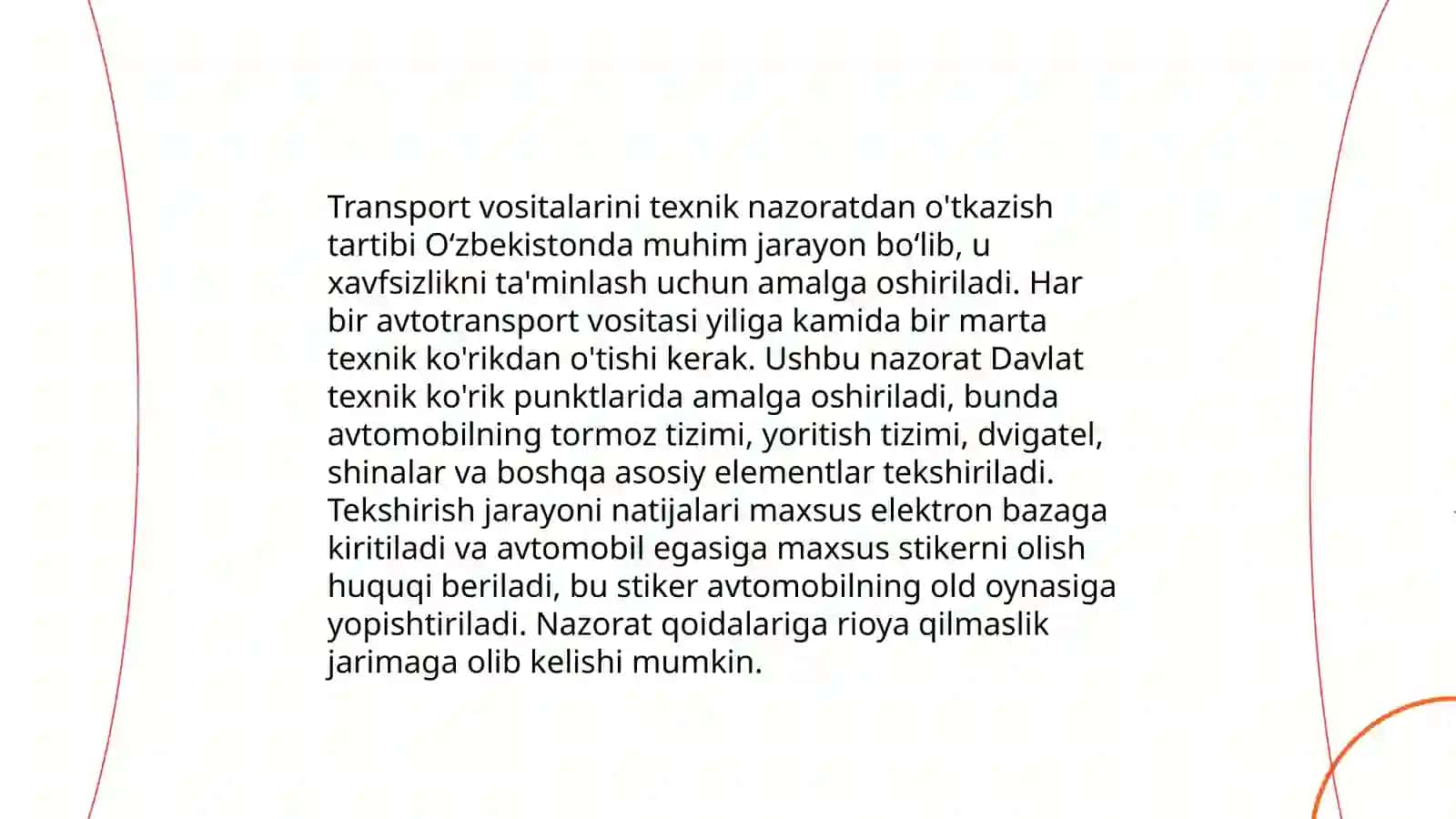 Yo'l belgilari va ularning ahamiyati 4