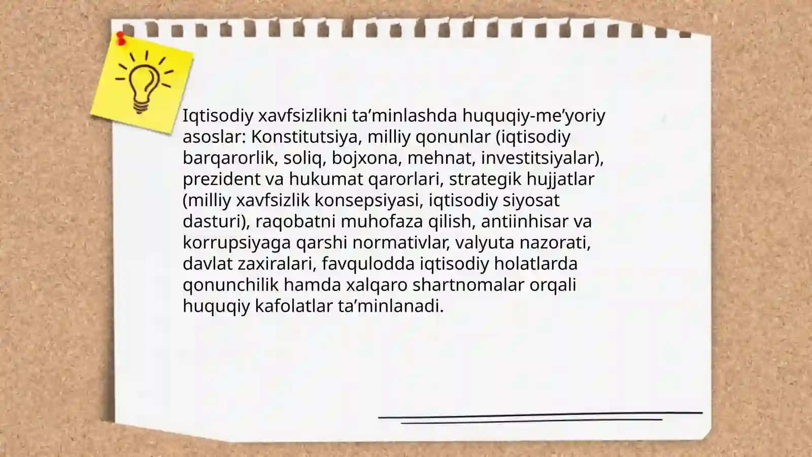 Davlatning iqtisodiy xavfsizlikni taminlash siyosatining mohiyati va asosiy yonalishlari 4