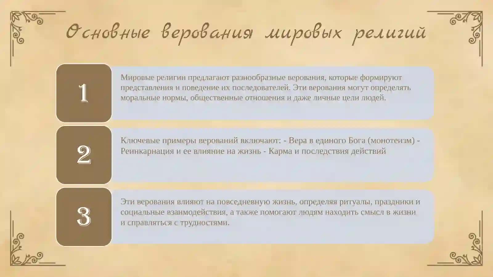 Мировые религии 4