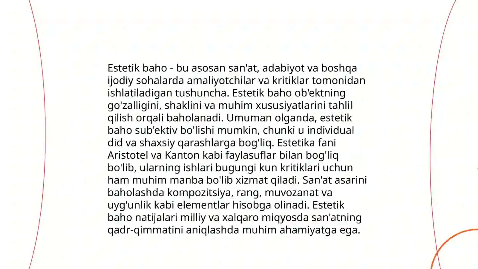 Estetikaning asosiy kategoriyalari 4