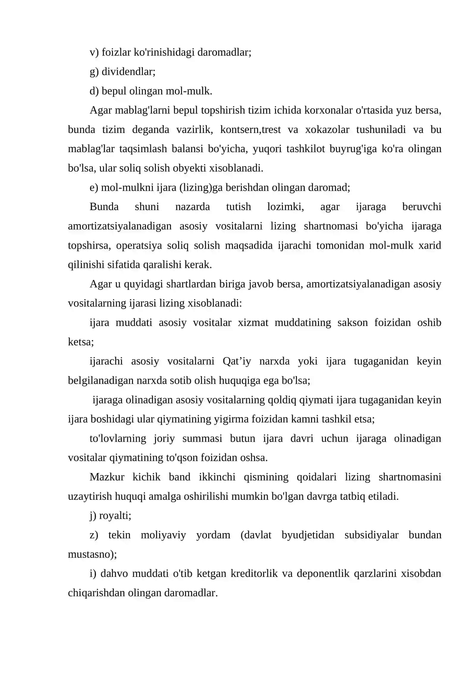 Foyda Solig’i Tartibi 4