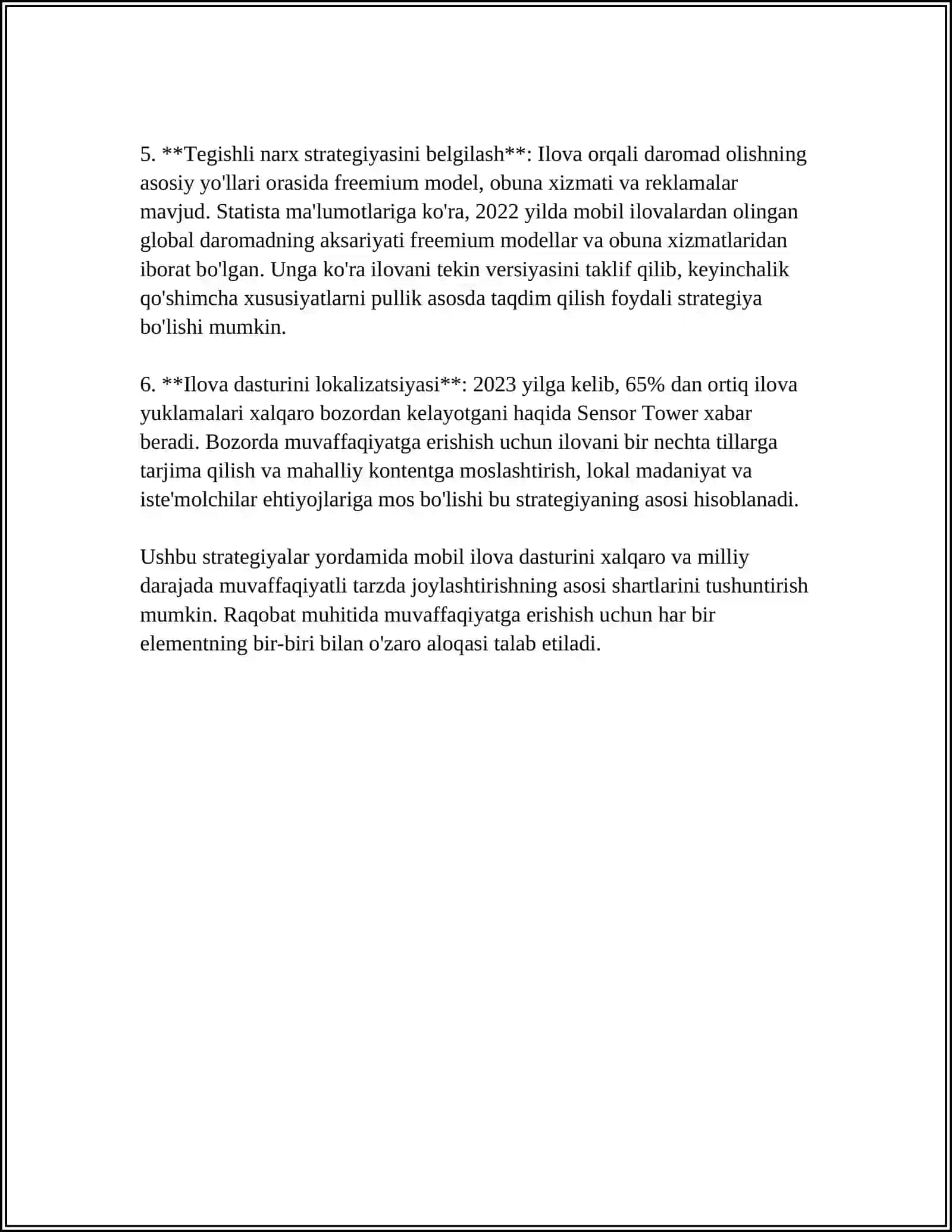 MOBIL ILOVA DASTURLARI MARKETINGI 4