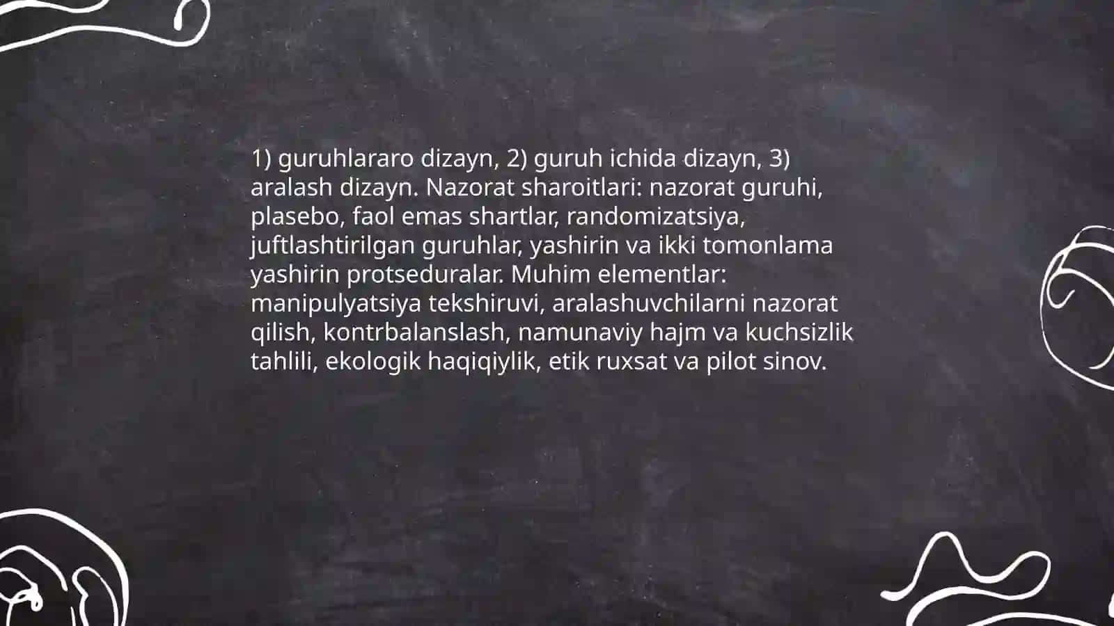 Yosh psixologiyasining tadqiqot metidlari 4