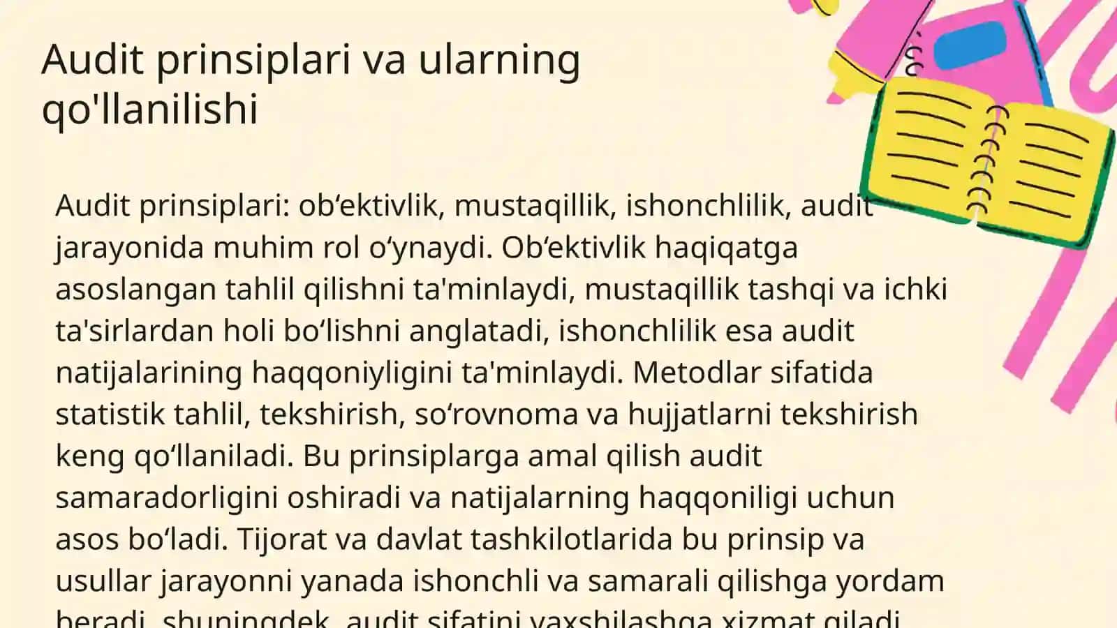 audit fanining mazmuni predmeti va vazifalari 4