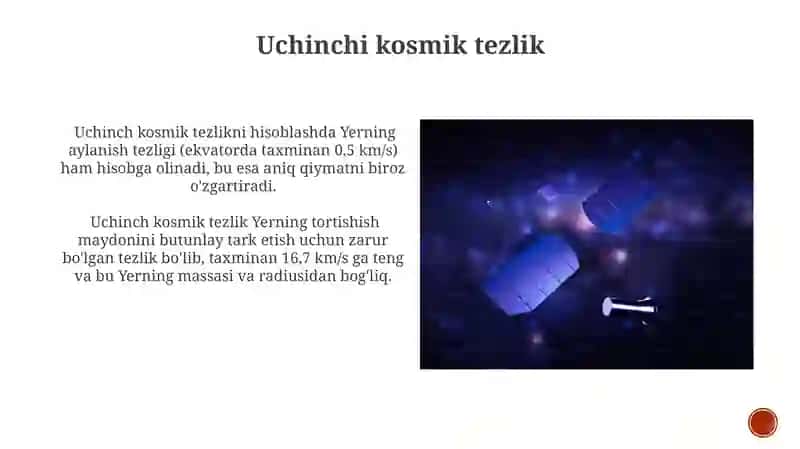 Sun'iy yo'ldoshlar haqida umumiy ma'lumot 4