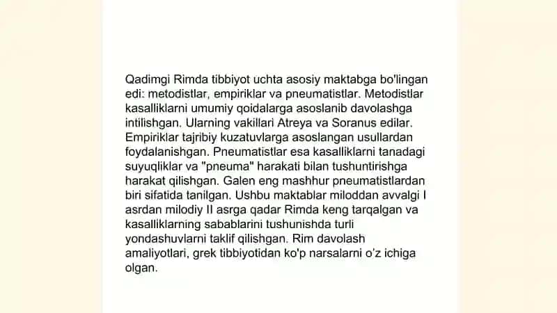Qadimgi rim tibbiyoti 4
