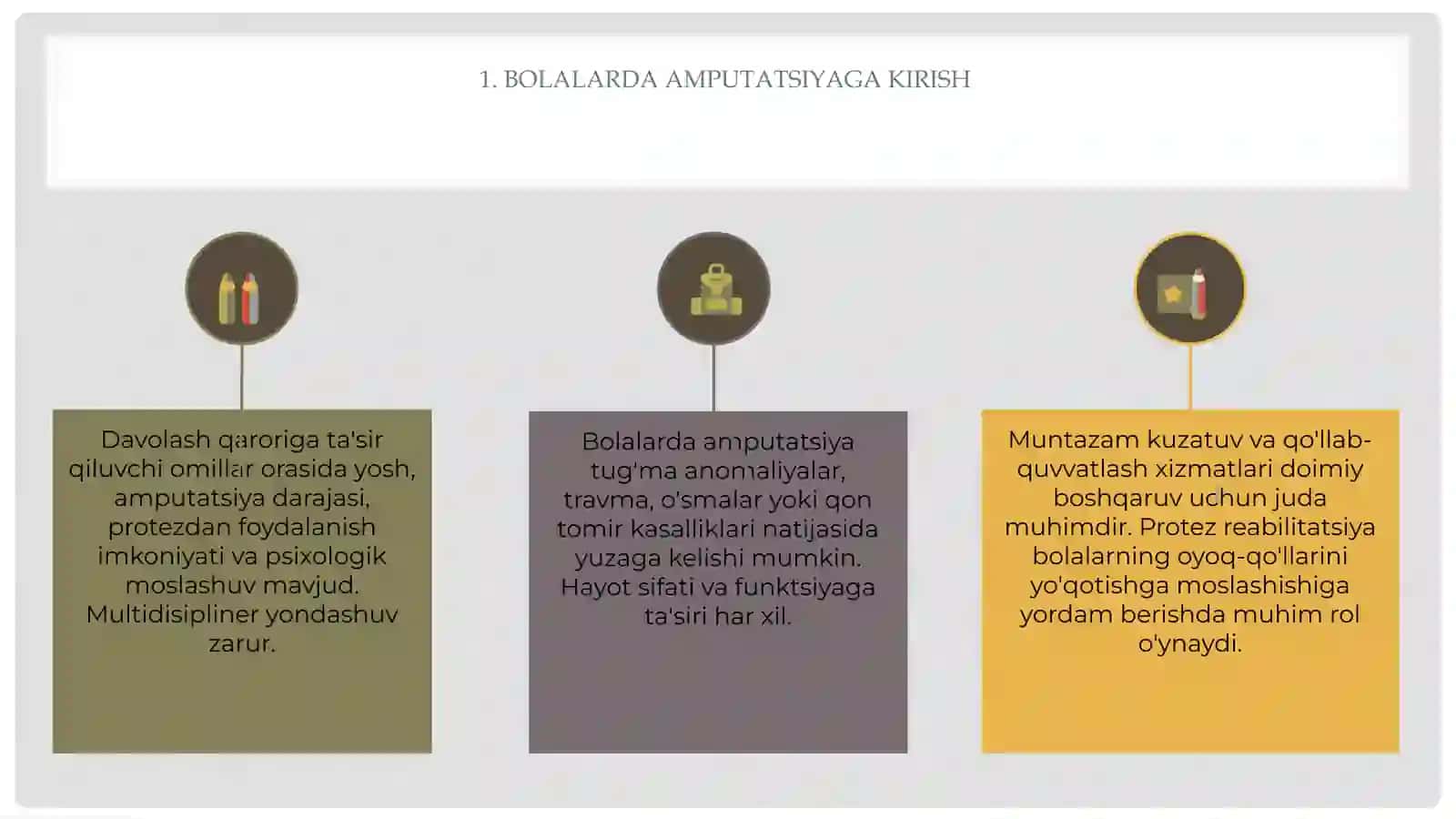 Bolalarda amputatsiya xususiyatlari 4